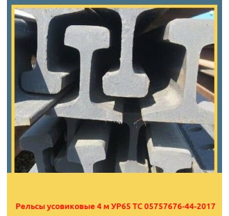 Рельсы усовиковые 4 м УР65 ТС 05757676-44-2017 в Атырау