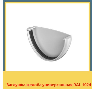 Заглушка желоба универсальная RAL 1024 в Атырау