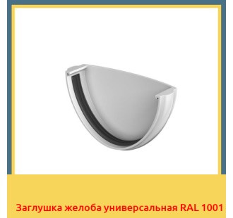 Заглушка желоба универсальная RAL 1001 в Атырау